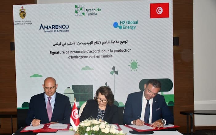 Production d’hydrogène vert: La Tunisie signe six protocoles d’accord avec des entreprises étrangères