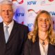 De gauche à droite : Dr. Jörg Dux, nouveau Directeur de Bureau de la KfW en Tunisie & Madame Beate Richter, ancienne Directrice de Bureau.
