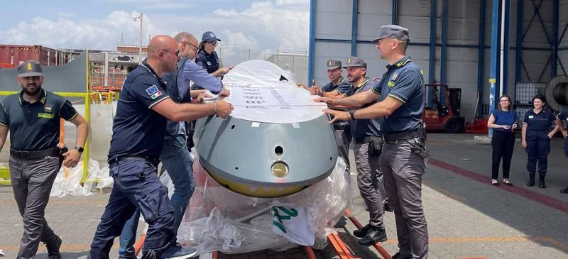 L’Italie saisit des drones militaires chinois destinés à la Libye sous couvert d’éoliennes