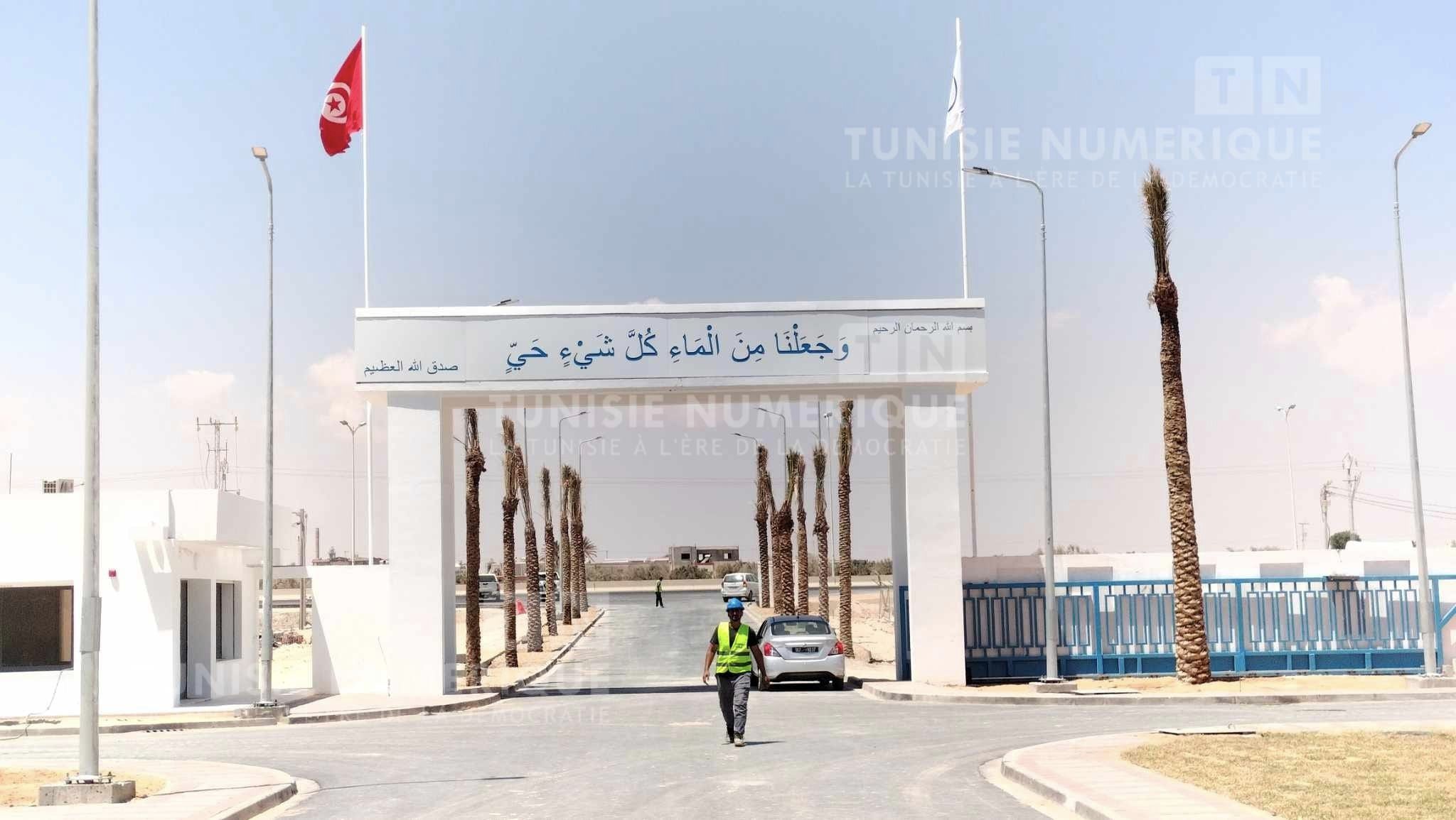Sfax: La station de dessalement de l’eau de mer fournit 50 mille m3 d’eau [Photos]