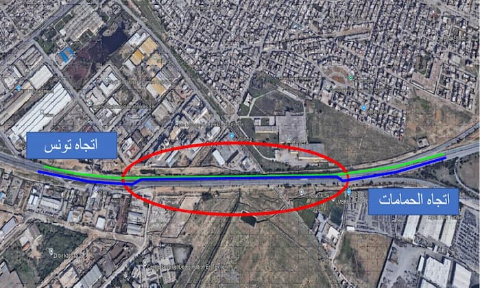 Déviation partielle lundi du trafic à l’entrée sud de la capitale au niveau de Bir El Kassaa