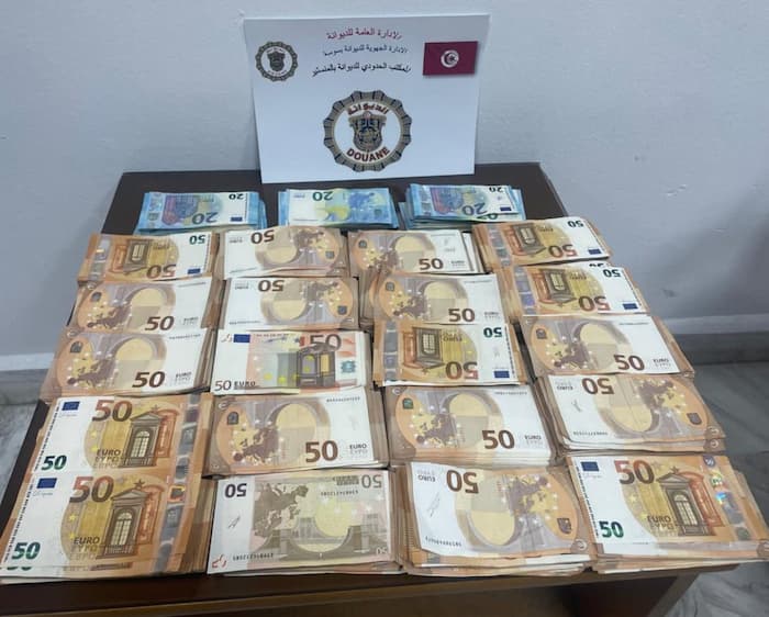 Douane: 100 mille euros en liquide saisis à l’Aéroport de Monastir