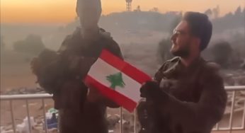 Drapeau libanais brûlé : l’armée israélienne tente de désamorcer une nouvelle polémique