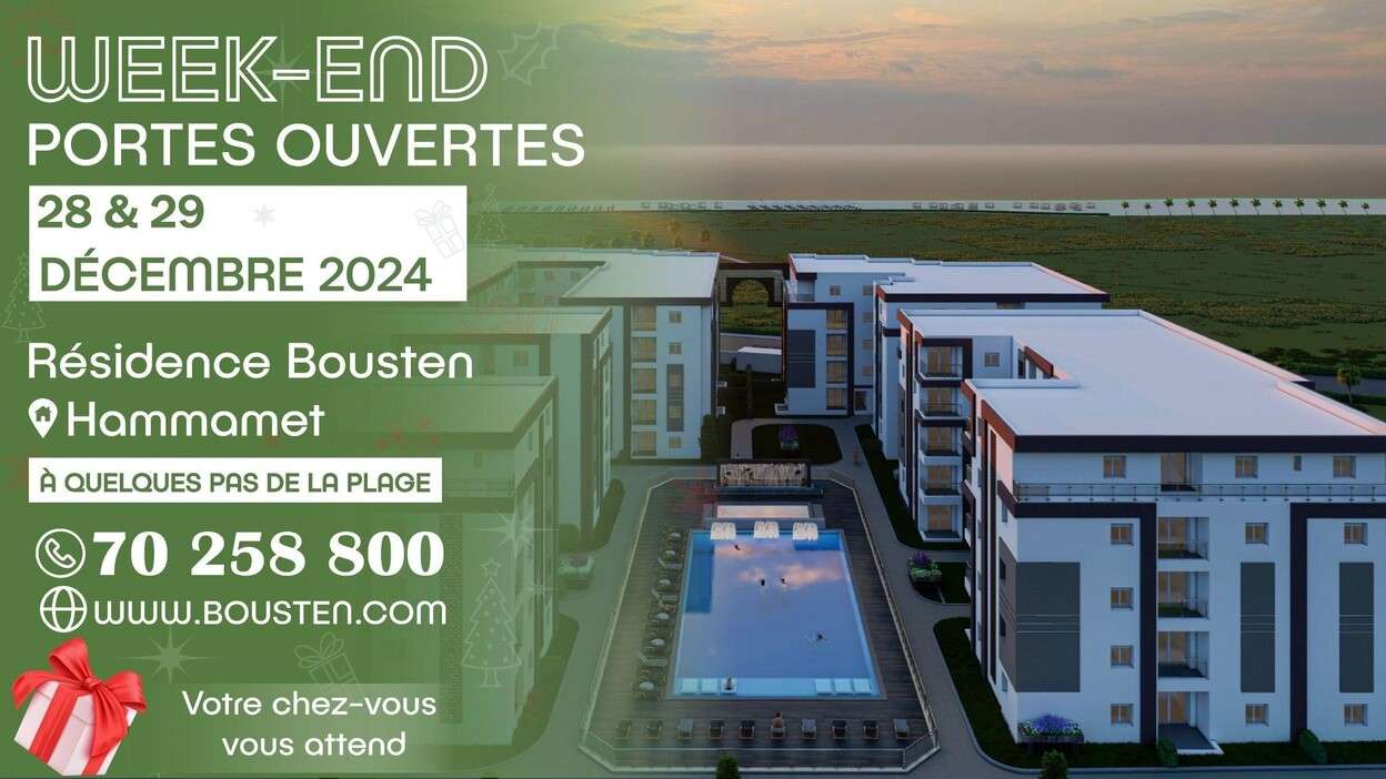 Plage Hammamet : votre appartement de rêve vous attend !