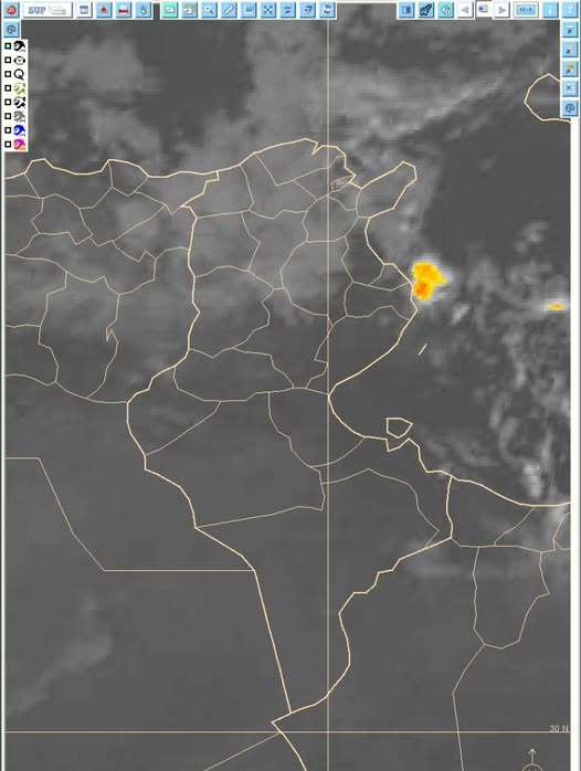 Alerte météo : Pluies orageuses attendues sur les côtes tunisiennes