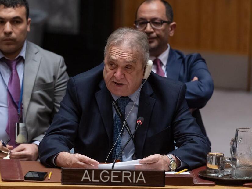 Ce moment clé entre le représentant israélien et le président algérien du Conseil de sécurité de l’ONU
