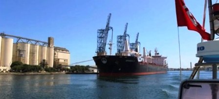 Tunisie – Bizerte : Arrivée d’un bateau chargé de 27 mille tonnes de blé dur