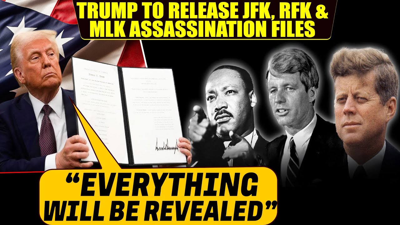 Trump fait ce que Clinton, Obama et Biden n’ont pas osé : il déclassifie les archives sur l’assassinat des Kennedy et de Luther King, on saura tout…