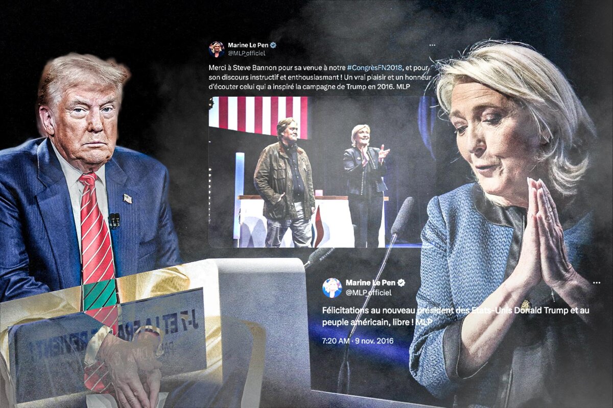 La vengeance de Marine Le Pen sur Trump après les humiliations de 2017 et 2025, même pas peur!