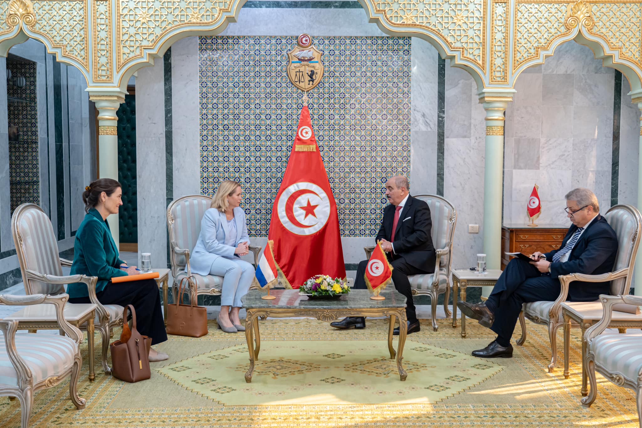Reinette Klever, Ministre du Commerce Extérieur du Royaume des Pays-Bas en visite en Tunisie