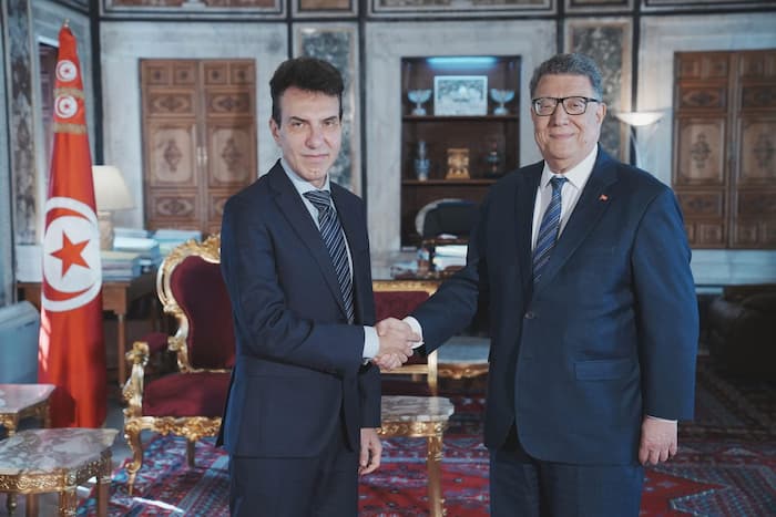 ARP: Brahim Bouderbala reçoit l’ambassadeur de l’UE en Tunisie Giuseppe Perrone