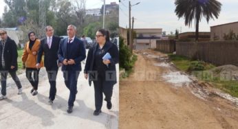 Béja: Vers l’aménagement de la route principale menant à la zone d’El Menchar