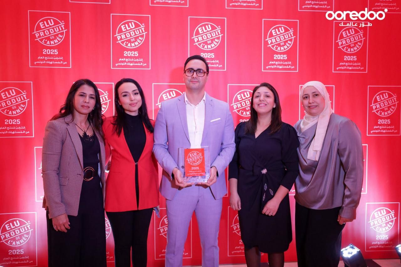 Le produit Ooredoo Fix Jdid élu Produit de l’Année 2025