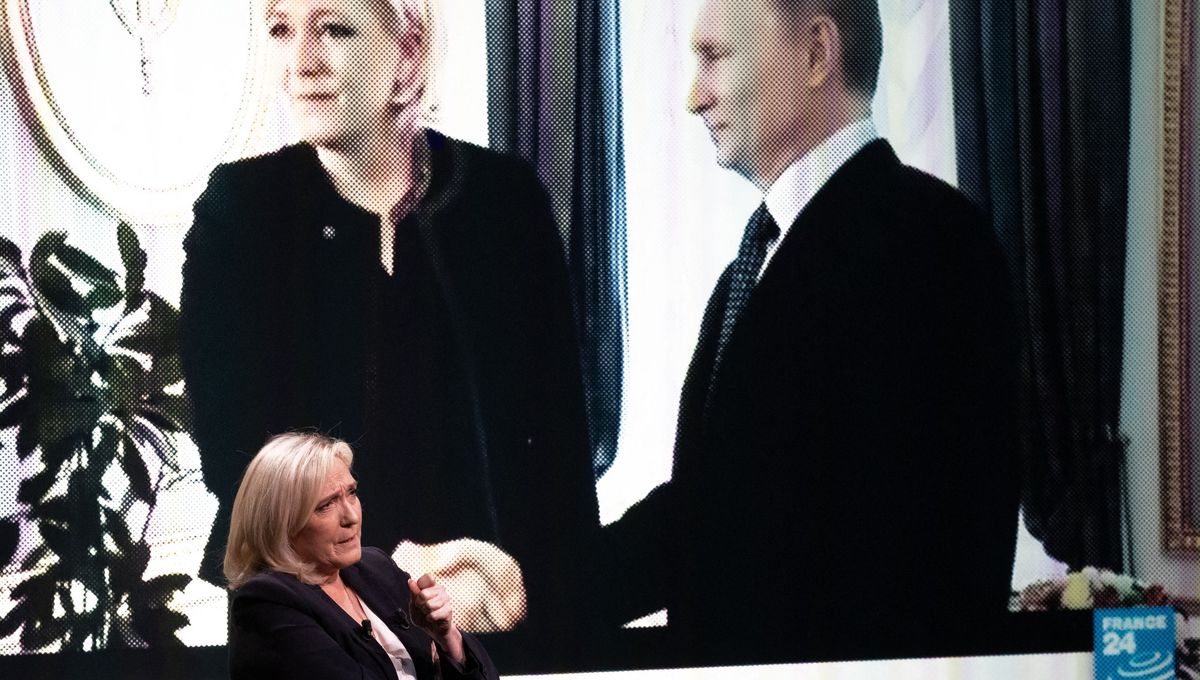 France : Poutine s’insurge contre “l’élimination” de Marine Le Pen, il avait misé gros sur elle…
