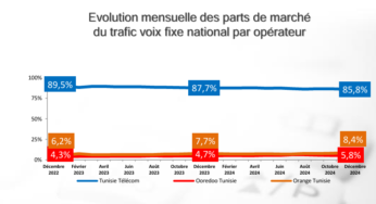 Tunisie Télécom perd 3,7% de ses parts de marché fixe en 2ans : une tendance inquiétante ?