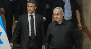 Après l’injure de Netanyahu junior Macron reparle à Israël, pour rien…