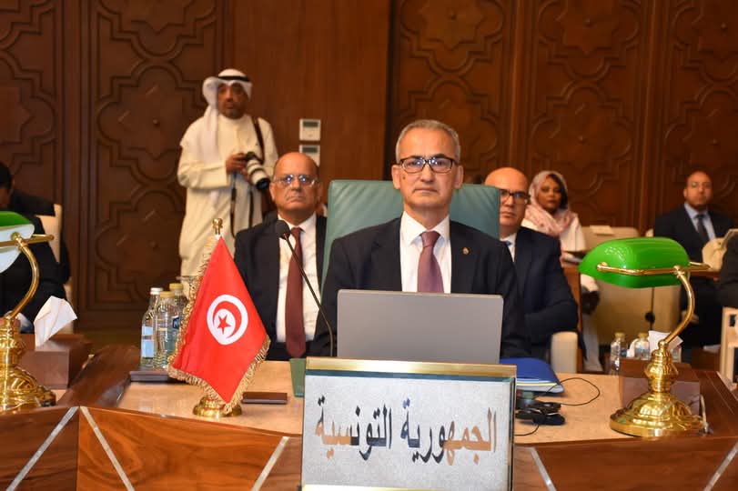 Mohamed Ben Ayed préside la délégation tunisienne lors de la 163e session du Conseil de la Ligue des États Arabes