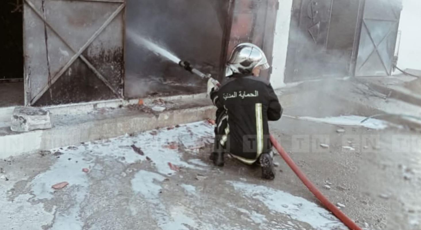 Le Kef: Incendie dans un entrepôt de vente d’essence de contrebande 