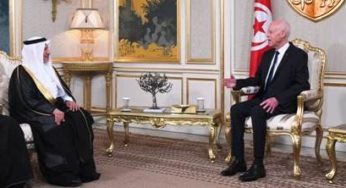 Tunisie – Saïed reçoit le Superviseur Général du Centre d’Aide Humanitaire et de Secours du Roi Salman (KSRelief)