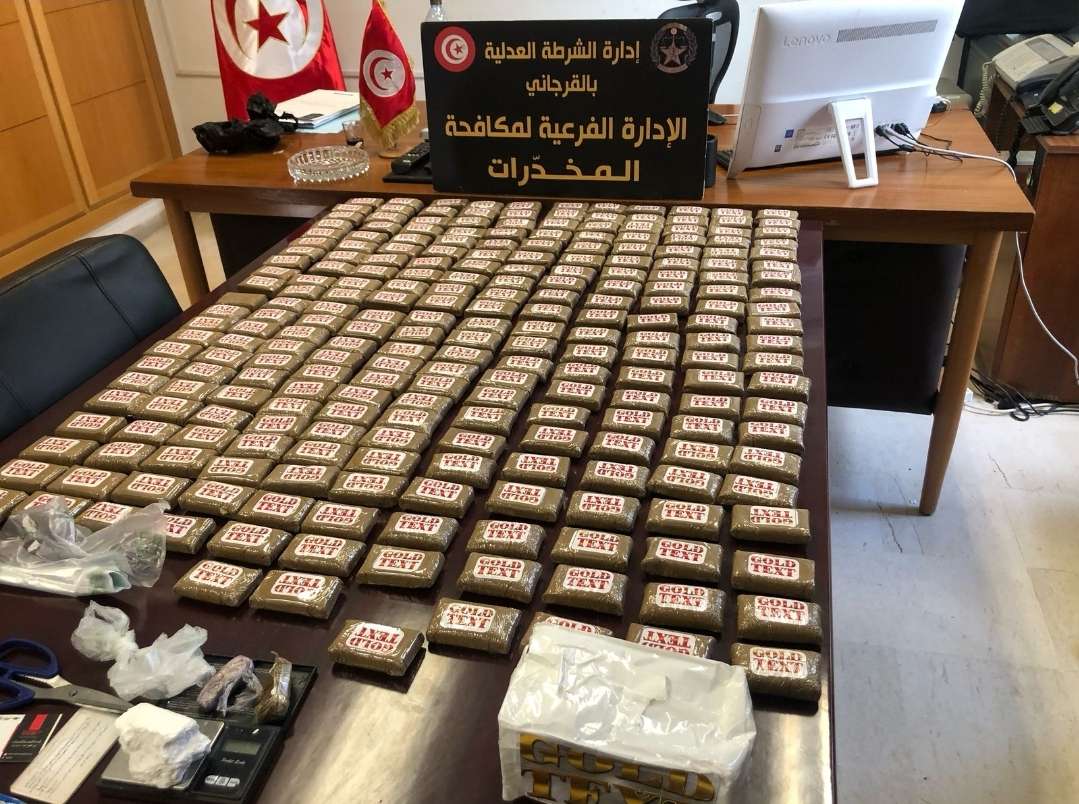 Tunisie : Démantèlement d’un réseau international de trafic de drogue