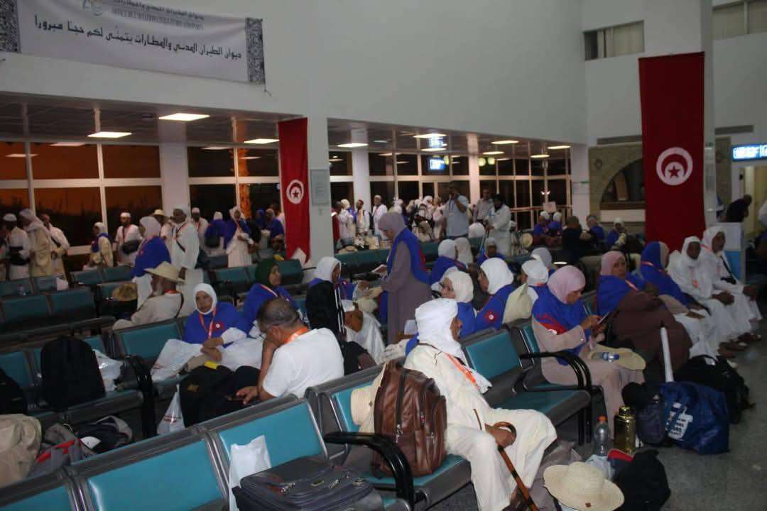 Départ du premier vol de pèlerins depuis l’aéroport Tozeur-Nafta vers les lieux saints