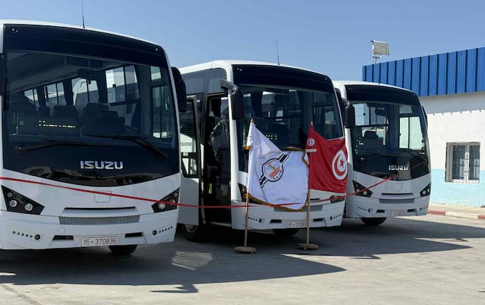 La Société régionale de transport de Bizerte renforce sa flotte avec de nouveaux bus climatisés