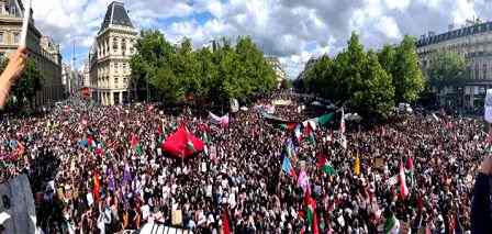 France : Manifestation monstre à Paris… « Nous sommes tous Gaza » !