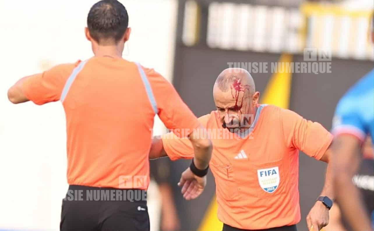 Violences à Bizerte : la FTF condamne l’agression de l’arbitre assistant Marouane Saad