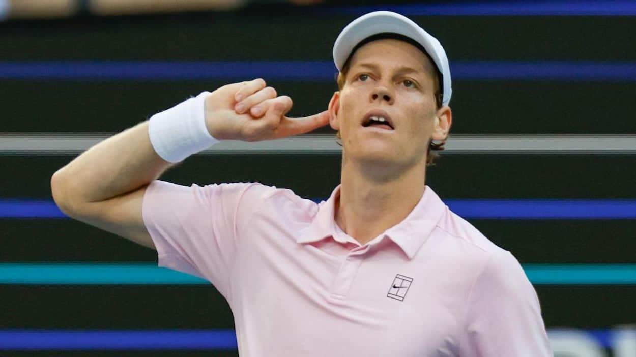 L’Italien Sinner se qualifie pour les demi-finales du tournoi de Miami