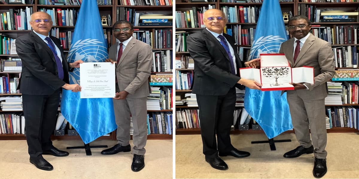 La Tunisie reçoit le certificat officiel d’inscription de Sidi Bou Saïd sur la Liste du patrimoine mondial de l’UNESCO La Tunisie reçoit le certificat officiel d’inscription de Sidi Bou Saïd sur la Liste du patrimoine mondial de l’UNESCO