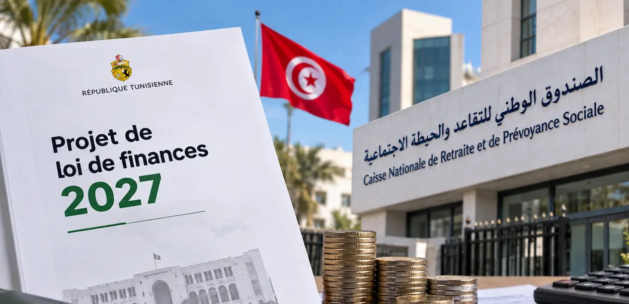 Tunisie : le PLF 2027 prévoit un règlement des dettes de quatre entreprises publiques envers la CNRPS Tunisie : le PLF 2027 prévoit un règlement des dettes de quatre entreprises publiques envers la CNRPS
