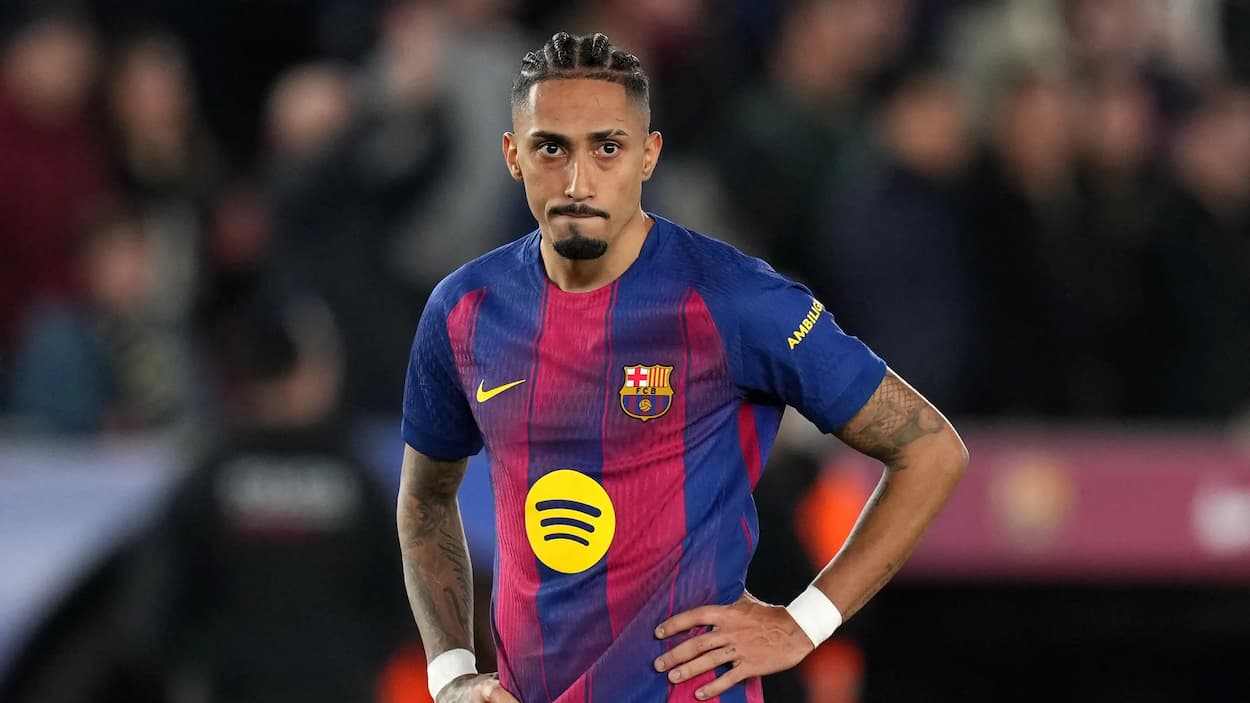 Le FC Barcelone privé de Raphinha face à Getafe et Galatasaray Le FC Barcelone privé de Raphinha face à Getafe et Galatasaray