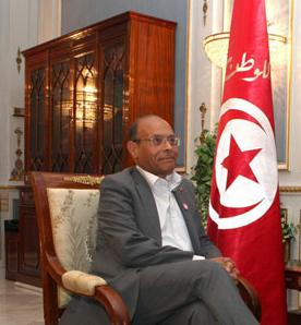 Tunisie – Moncef Marzouki: “La Tunisie a absorbé le choc de l’assassinat de Chokri Belaid”